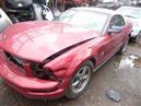 2006 Ford Mustang Burgundy Convertible 4.0L AT #F22795